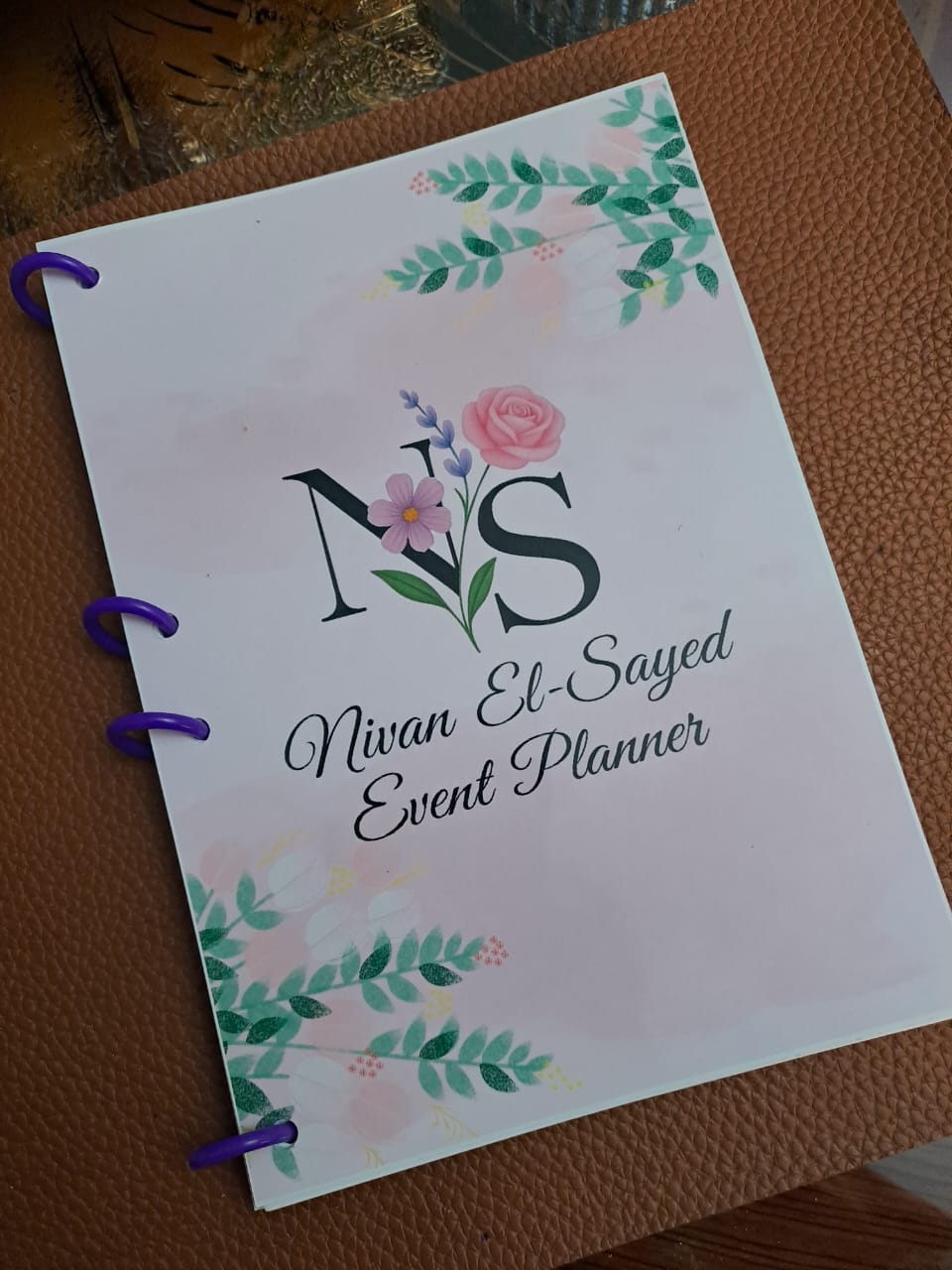 Customized Notebook - نوت بوك مخصّصة بالإسم أو اللوجو