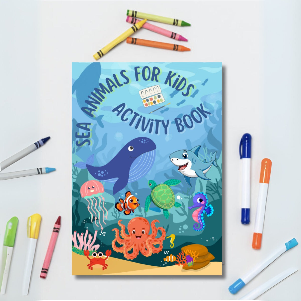 Sea Animals - Activity book