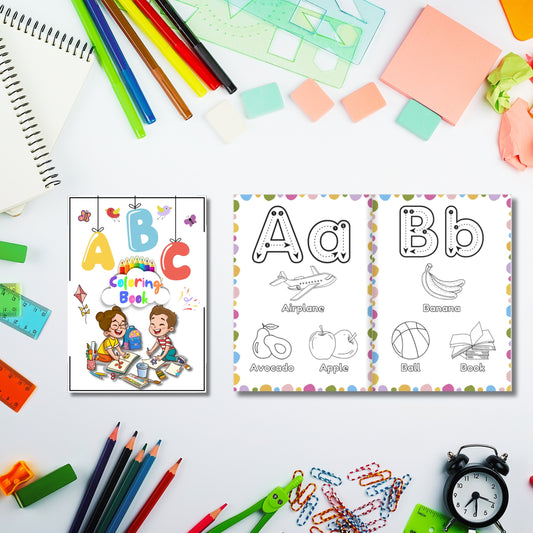 Alphabet - coloring book