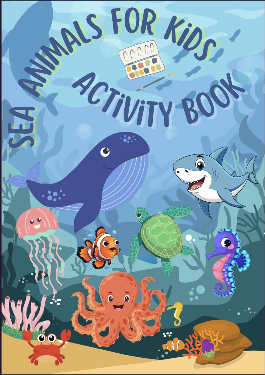 Sea Animals - Activity book