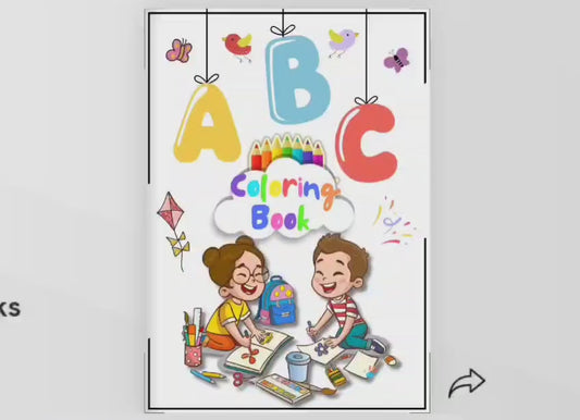 Alphabet - coloring book